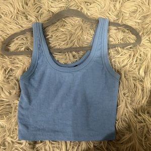 Plain Blue Tank top💙